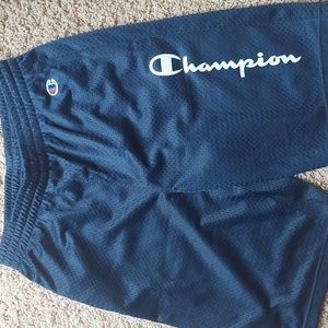 Youth champion navy blue athletic shorts